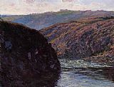 Valley of the Creuse Afternoon Sunlight by Claude Monet